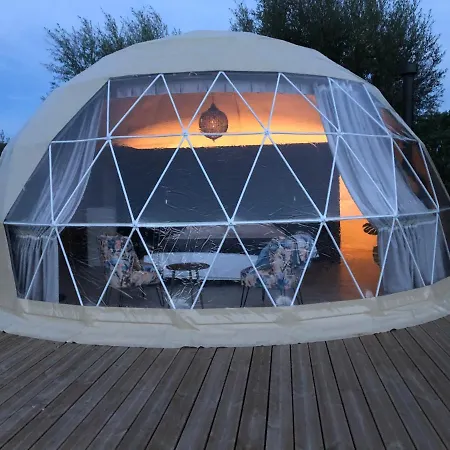 Luksusowy namiot Glamping De Coude Scheure *