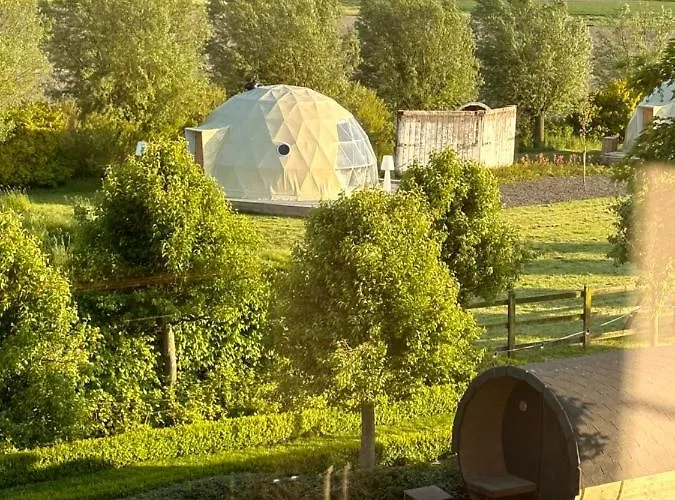 Glamping De Coude Scheure Luxury tent Middelkerke