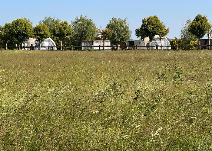 Glamping De Coude Scheure Luxuszelt *