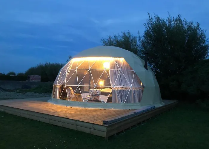 Glamping De Coude Scheure Luxuszelt Middelkerke