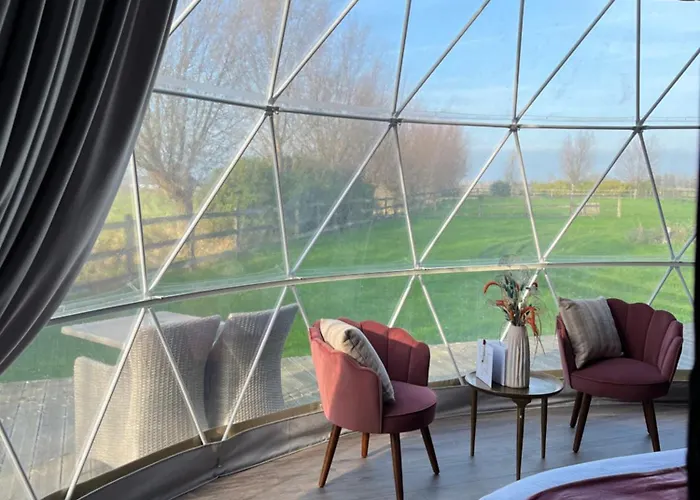 Glamping De Coude Scheure Luxuszelt *